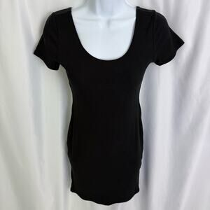 Popular 21 Black Double Lined Bodycon Dress Size Medium